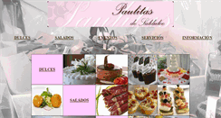 Desktop Screenshot of paulitasdesaldulce.com